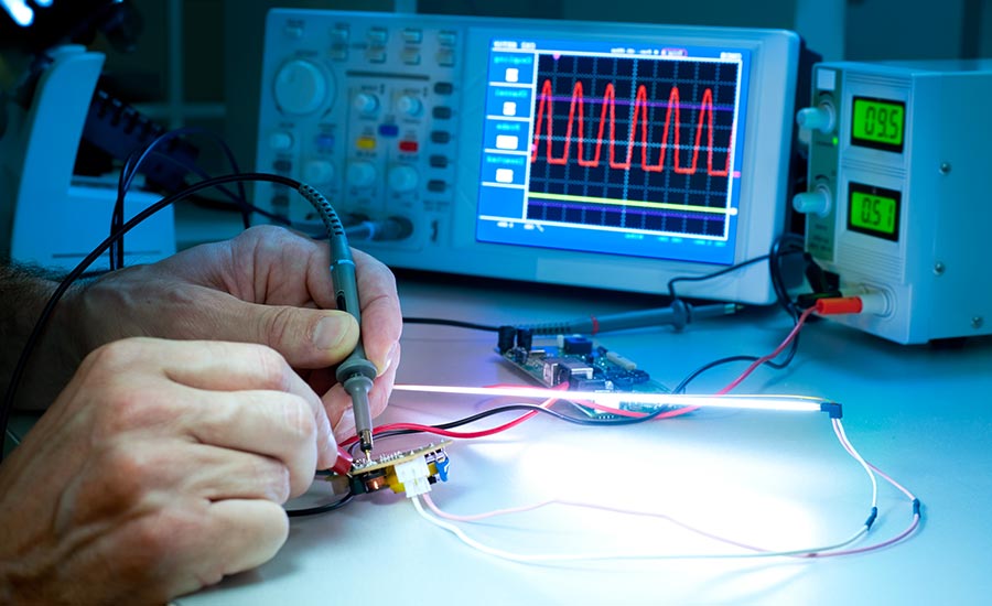 electronic component testing