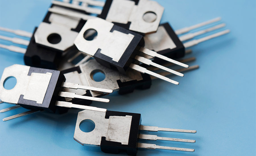 A group of electronic components​